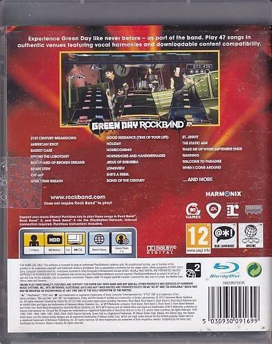 Green Day Rock Band - PS3 (B Grade) (Genbrug)